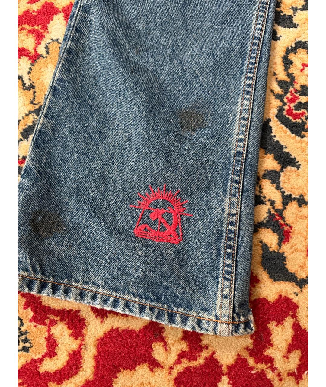 Enfants Riches Déprimés Синие хлопковые джинсы, фото 5