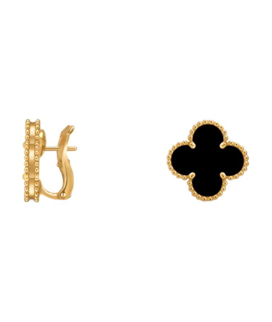 VAN CLEEF & ARPELS Золотые серьги из желтого золота, фото 3