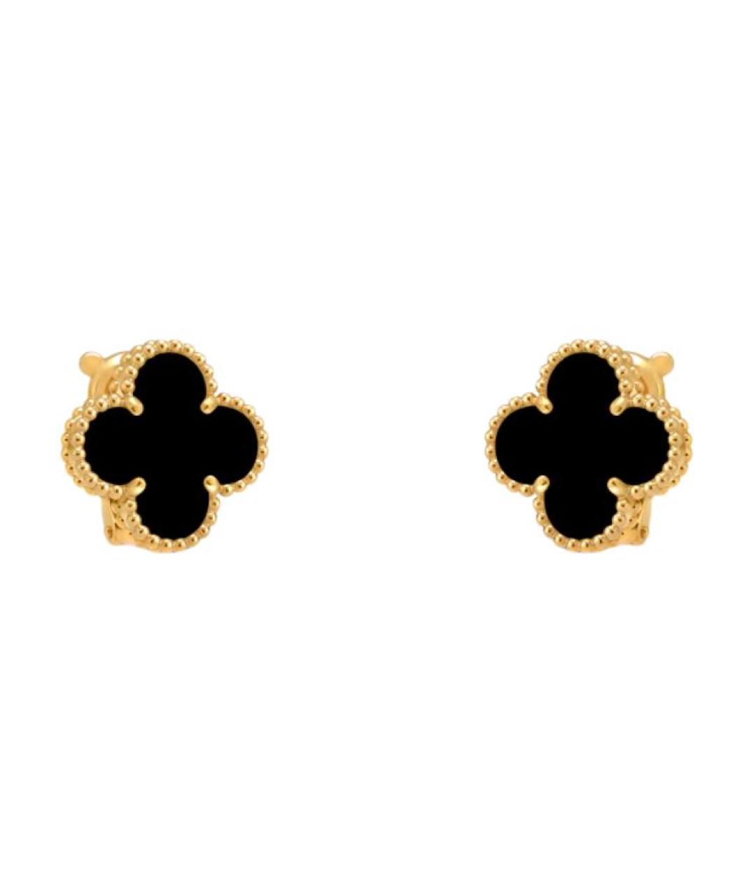 VAN CLEEF & ARPELS Золотые серьги из желтого золота, фото 2