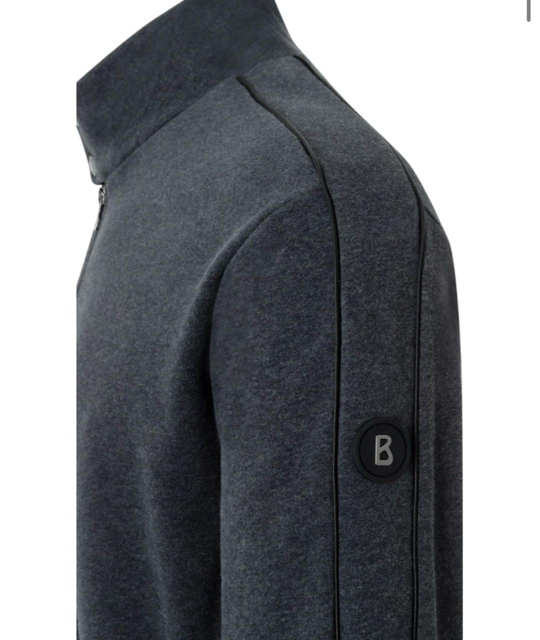 BOGNER Антрацитовый хлопковый спортивный костюм, фото 3