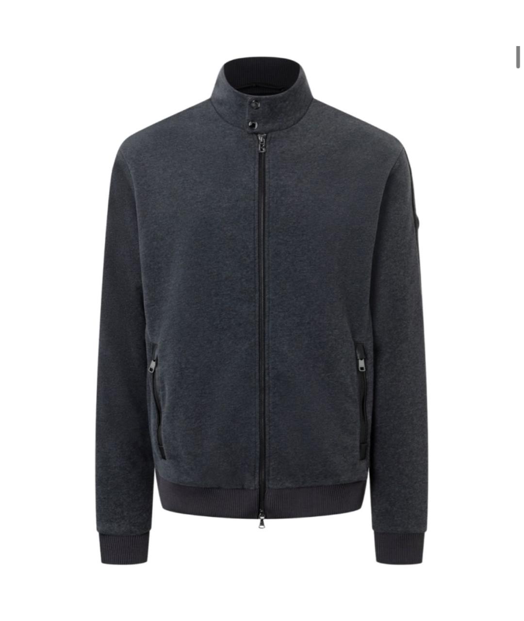 BOGNER Антрацитовый хлопковый спортивный костюм, фото 9