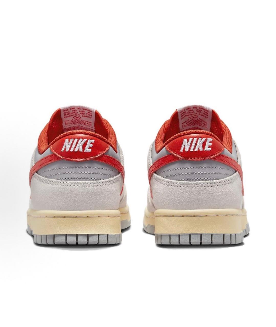 NIKE Бежевые замшевые низкие кроссовки / кеды, фото 4