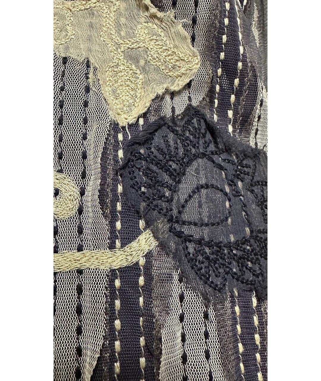 MARELLA Коричневая полиэстеровая блузы, фото 4