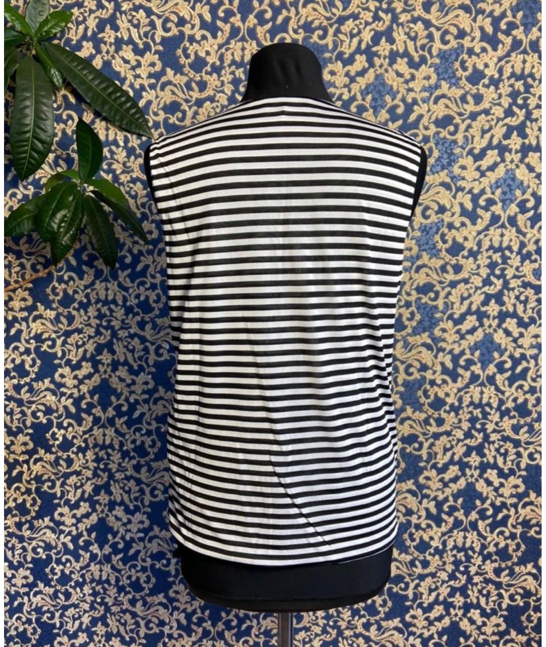 MAX MARA Белая вискозная майка, фото 2