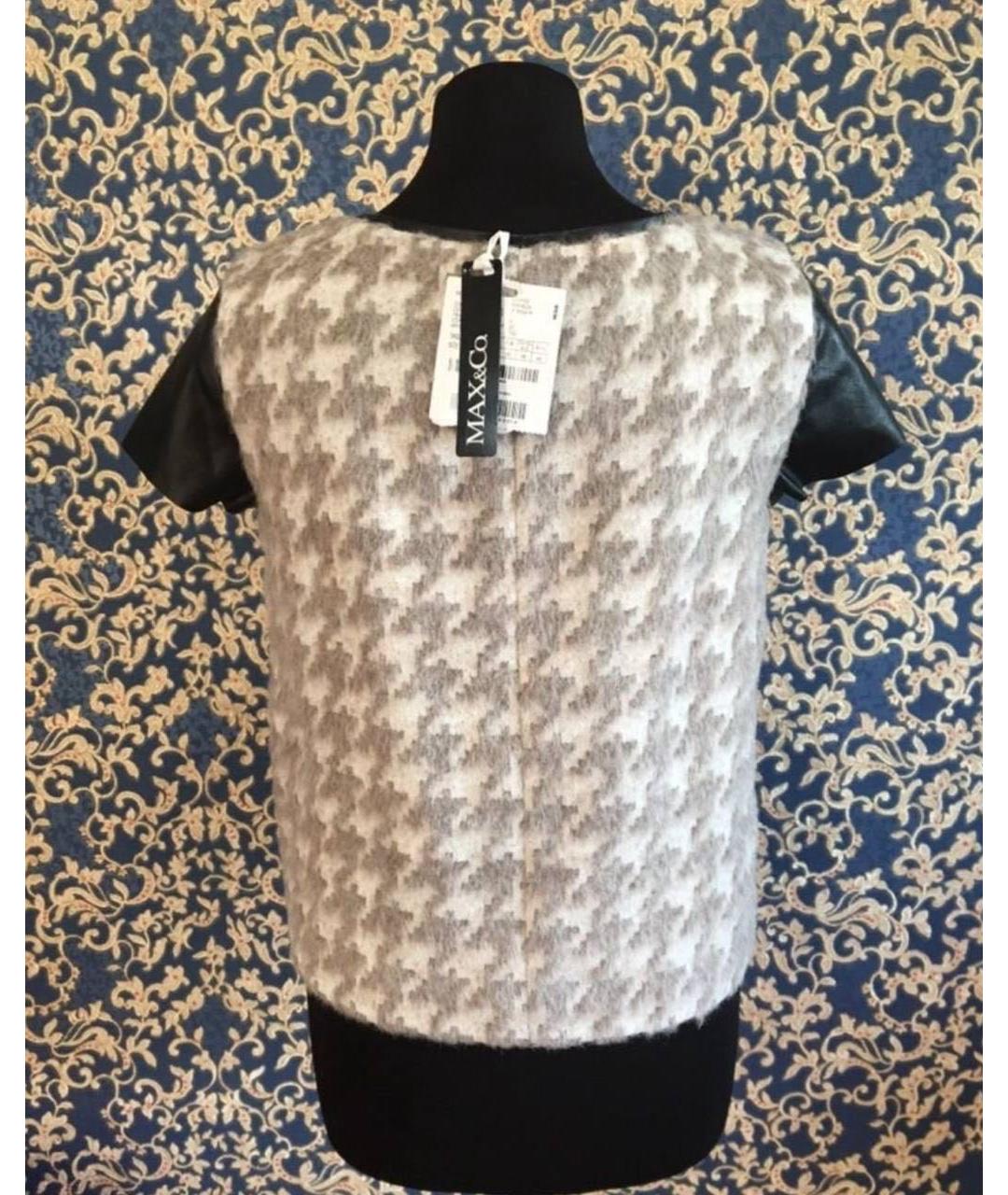 MAX&CO Бежевый шерстяной джемпер / свитер, фото 2