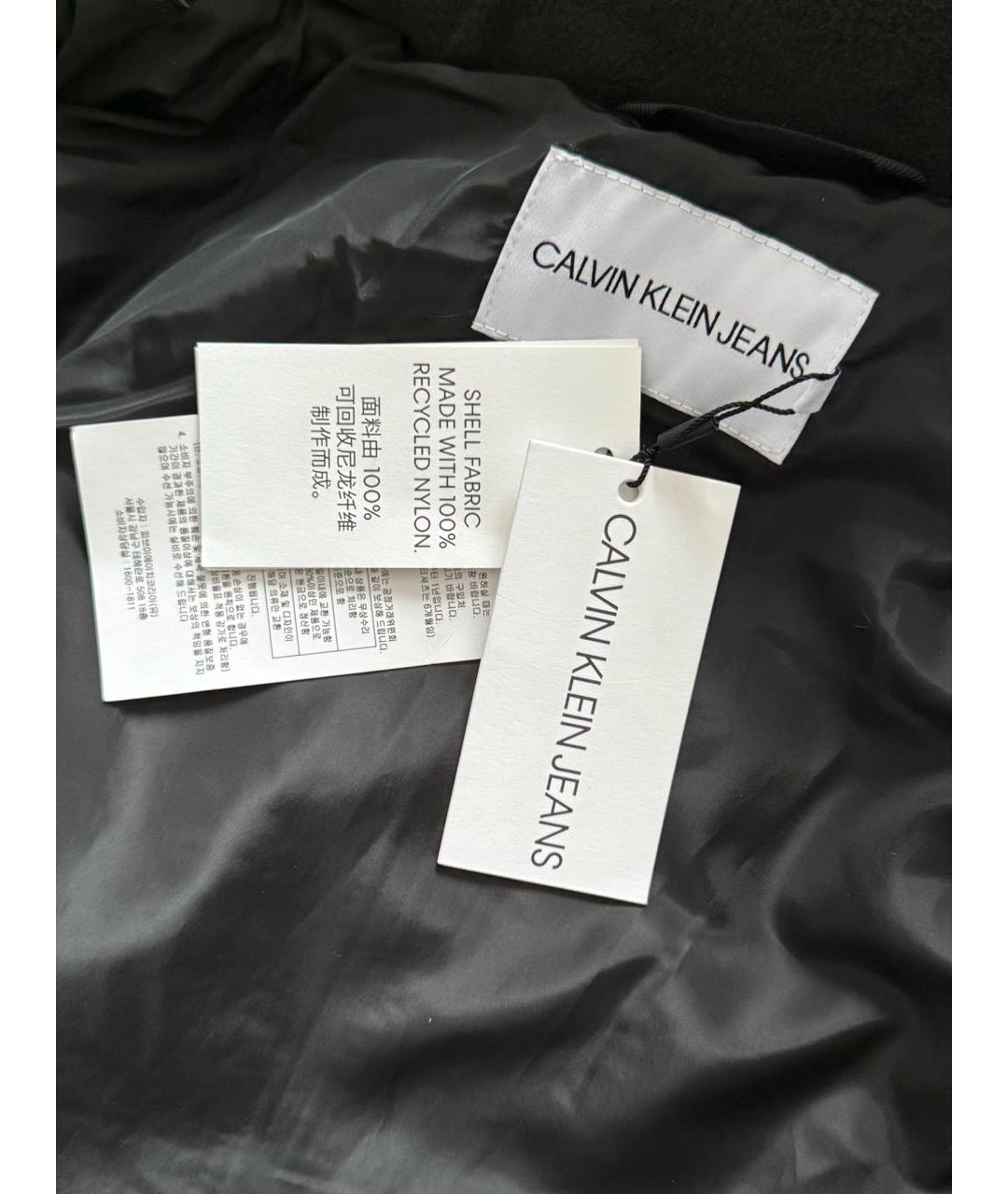 CALVIN KLEIN Черная куртка, фото 3