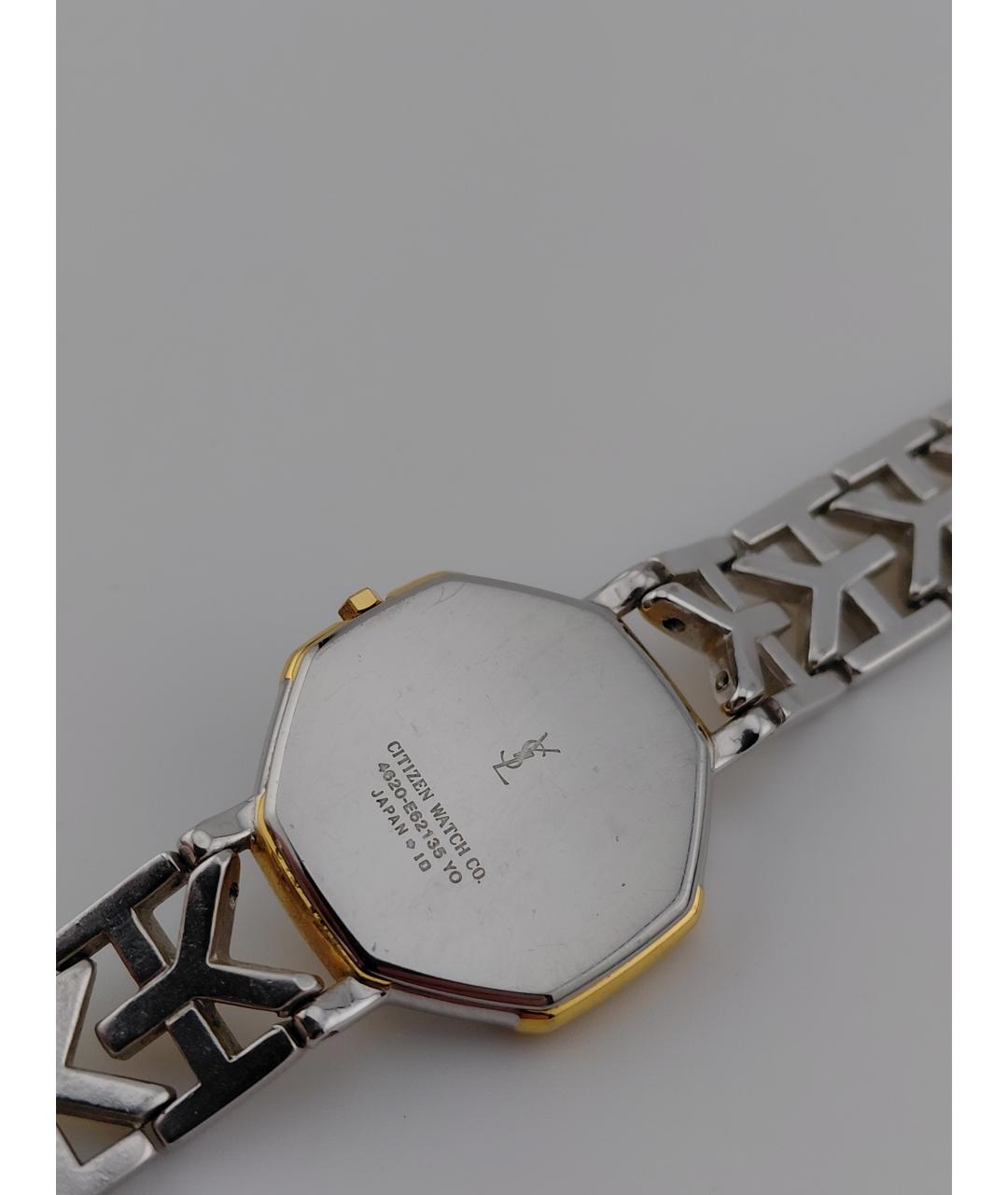 SAINT LAURENT Серебряные стальные часы, фото 9