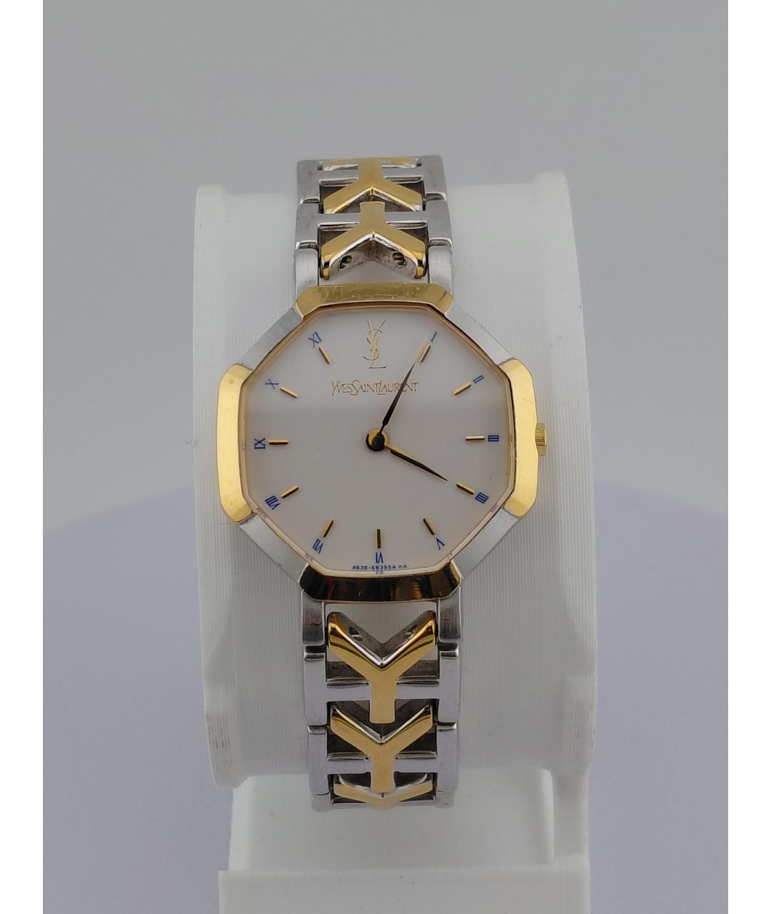 SAINT LAURENT Серебряные стальные часы, фото 10