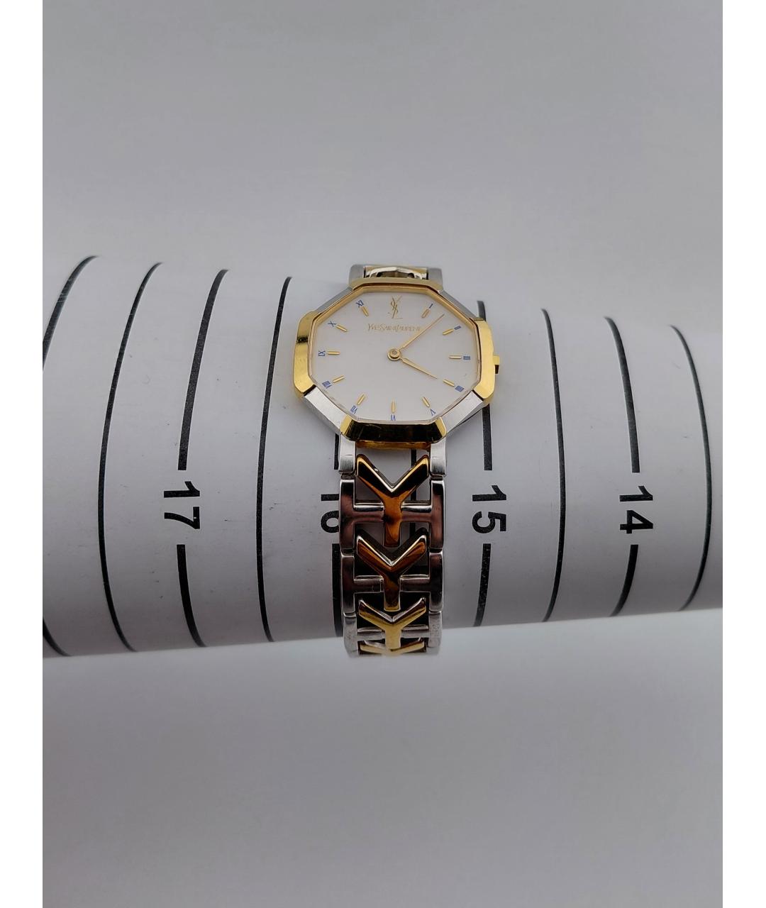 SAINT LAURENT Серебряные стальные часы, фото 6