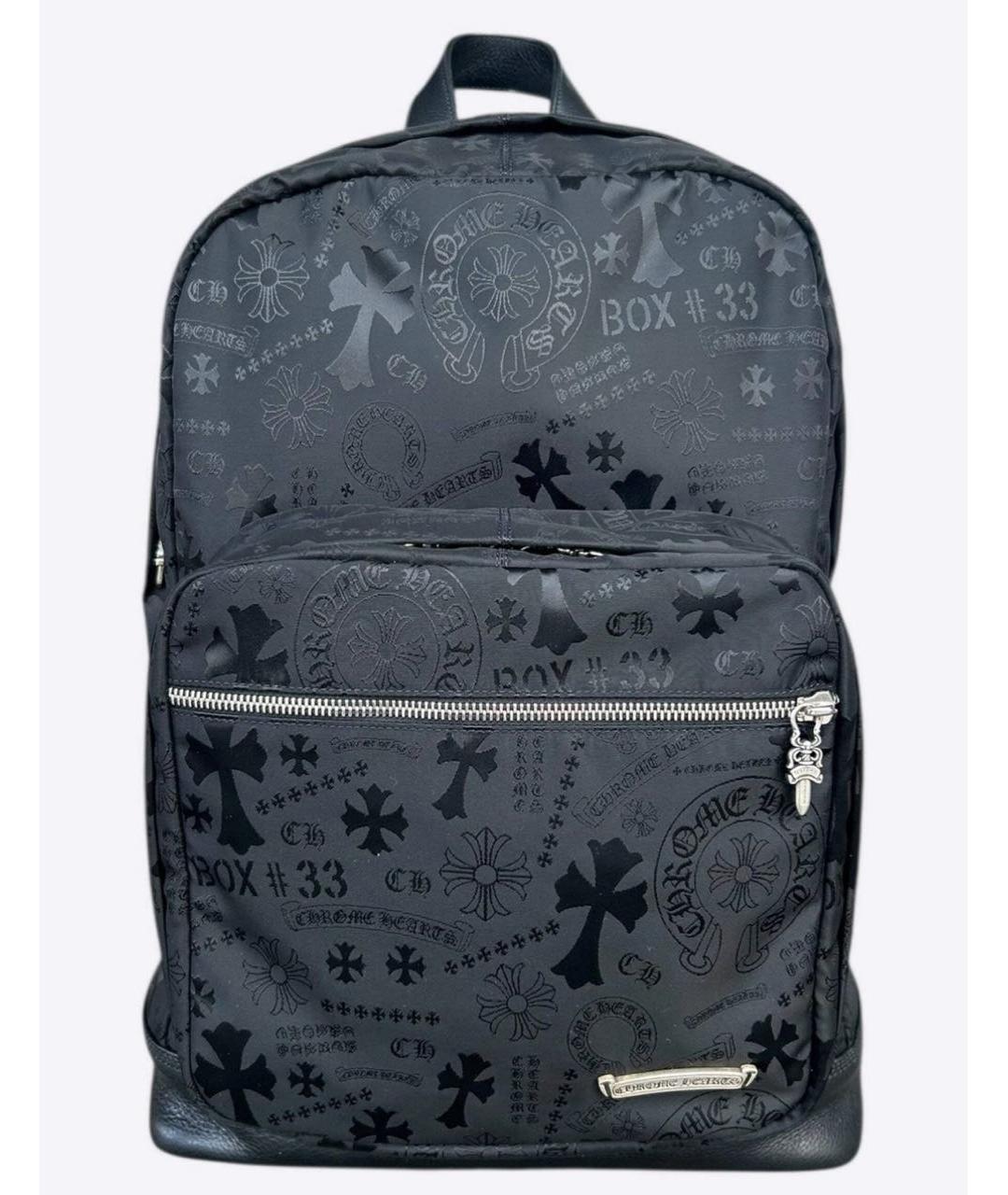 CHROME HEARTS Черный рюкзак, фото 2