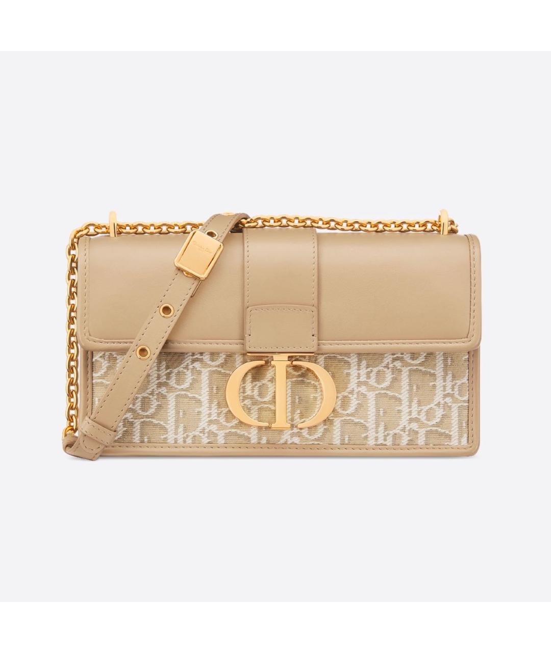 CHRISTIAN DIOR Бежевая сумка через плечо, фото 7