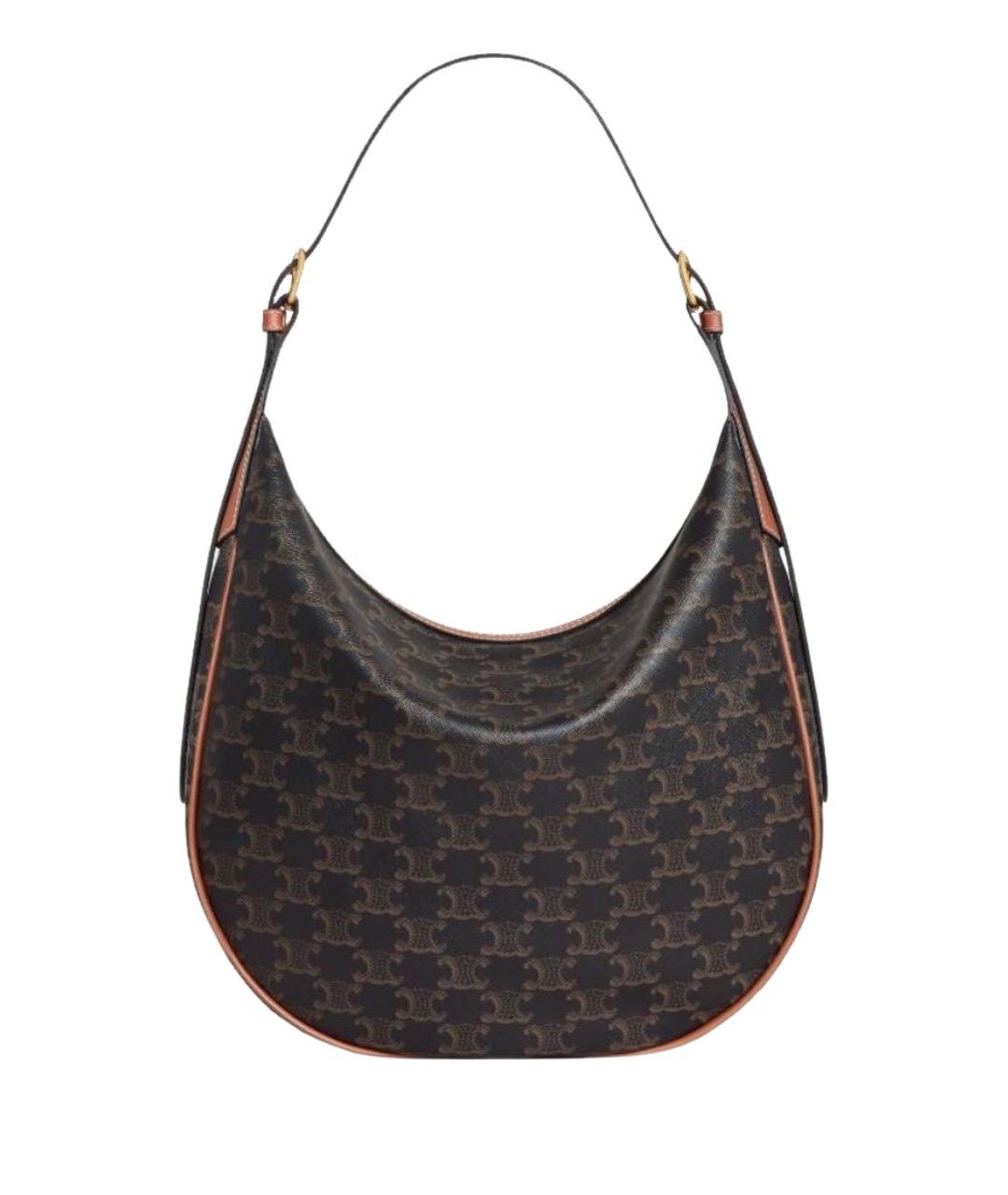 CELINE Коричневая сумка через плечо, фото 1