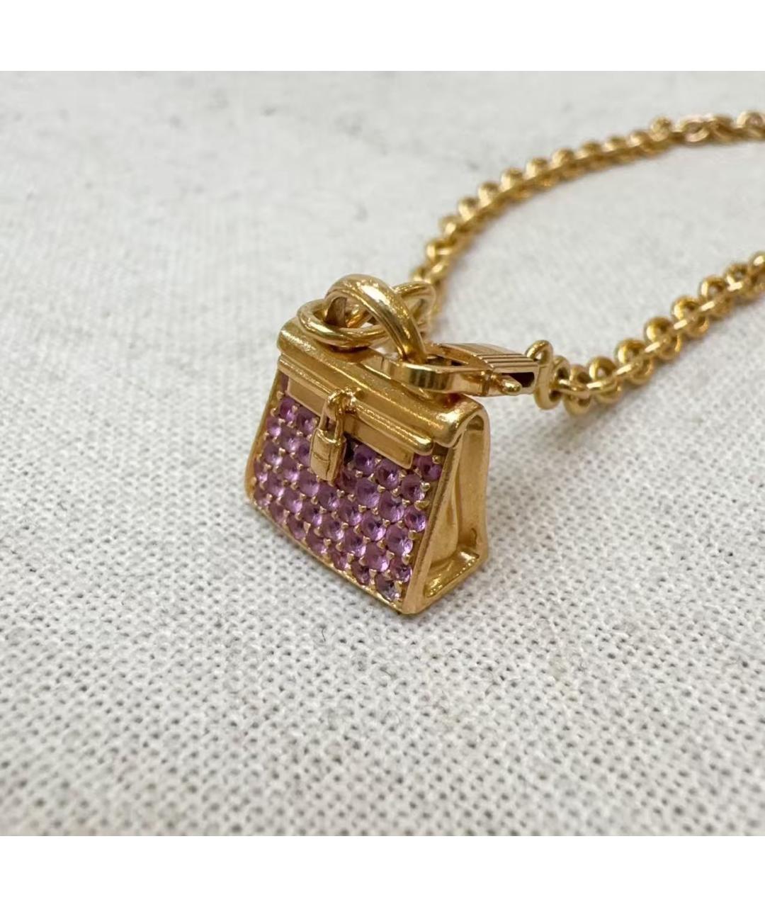 HERMES Золотой браслет из розового золота, фото 5