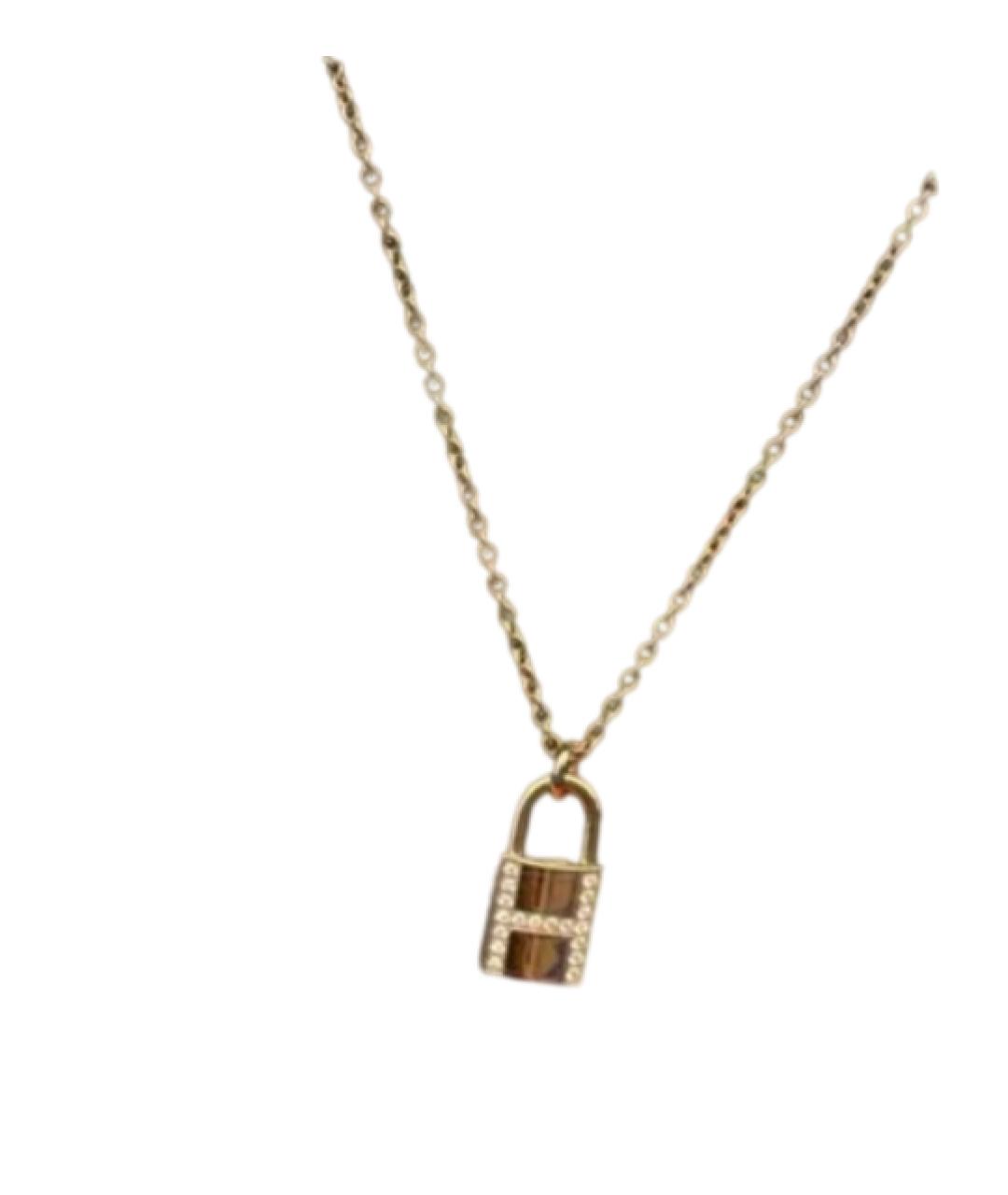 HERMES Золотая подвеска из розового золота, фото 2