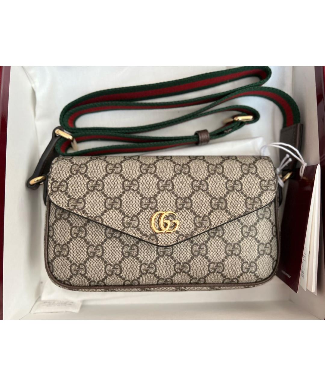 GUCCI Бежевая сумка через плечо, фото 6