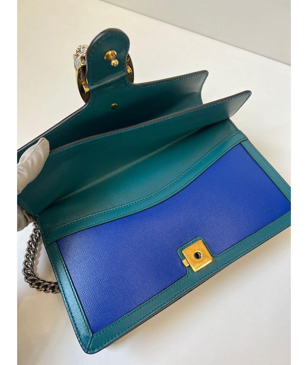 GUCCI Мульти кожаная сумка с короткими ручками, фото 3