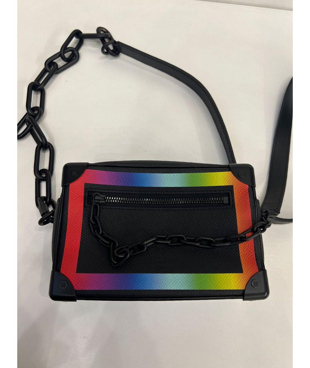 LOUIS VUITTON Черная сумка через плечо, фото 3