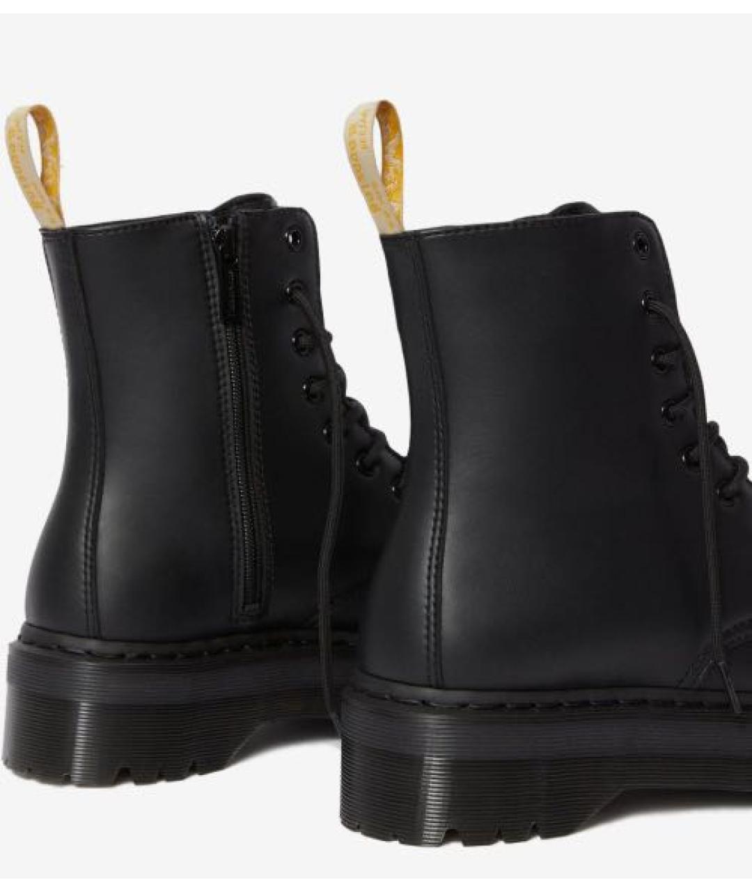 DR. MARTENS Черные кожаные ботинки, фото 4