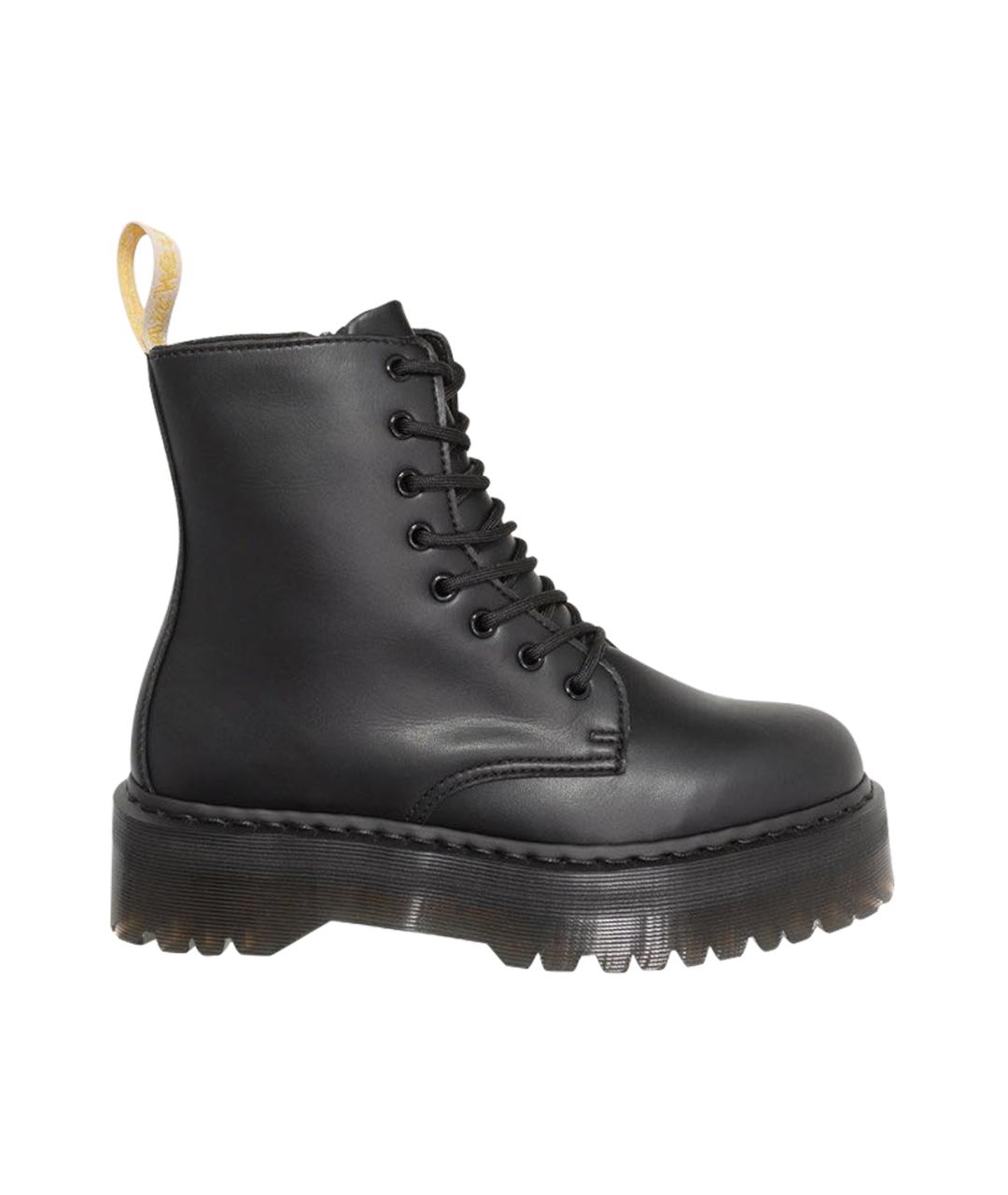 DR. MARTENS Черные кожаные ботинки, фото 1