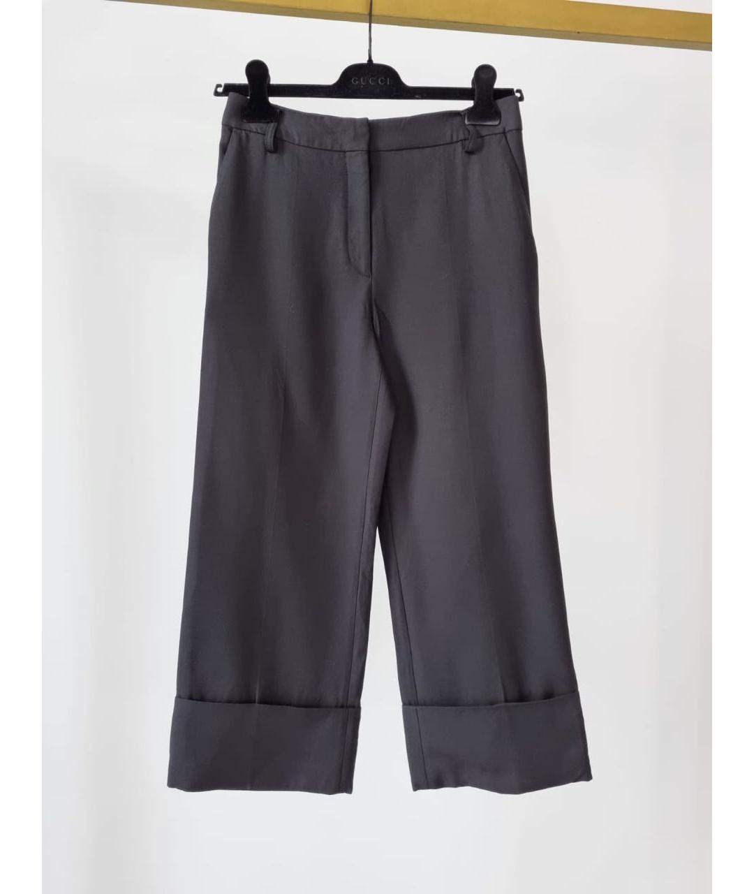 VALENTINO Черные брюки широкие, фото 9