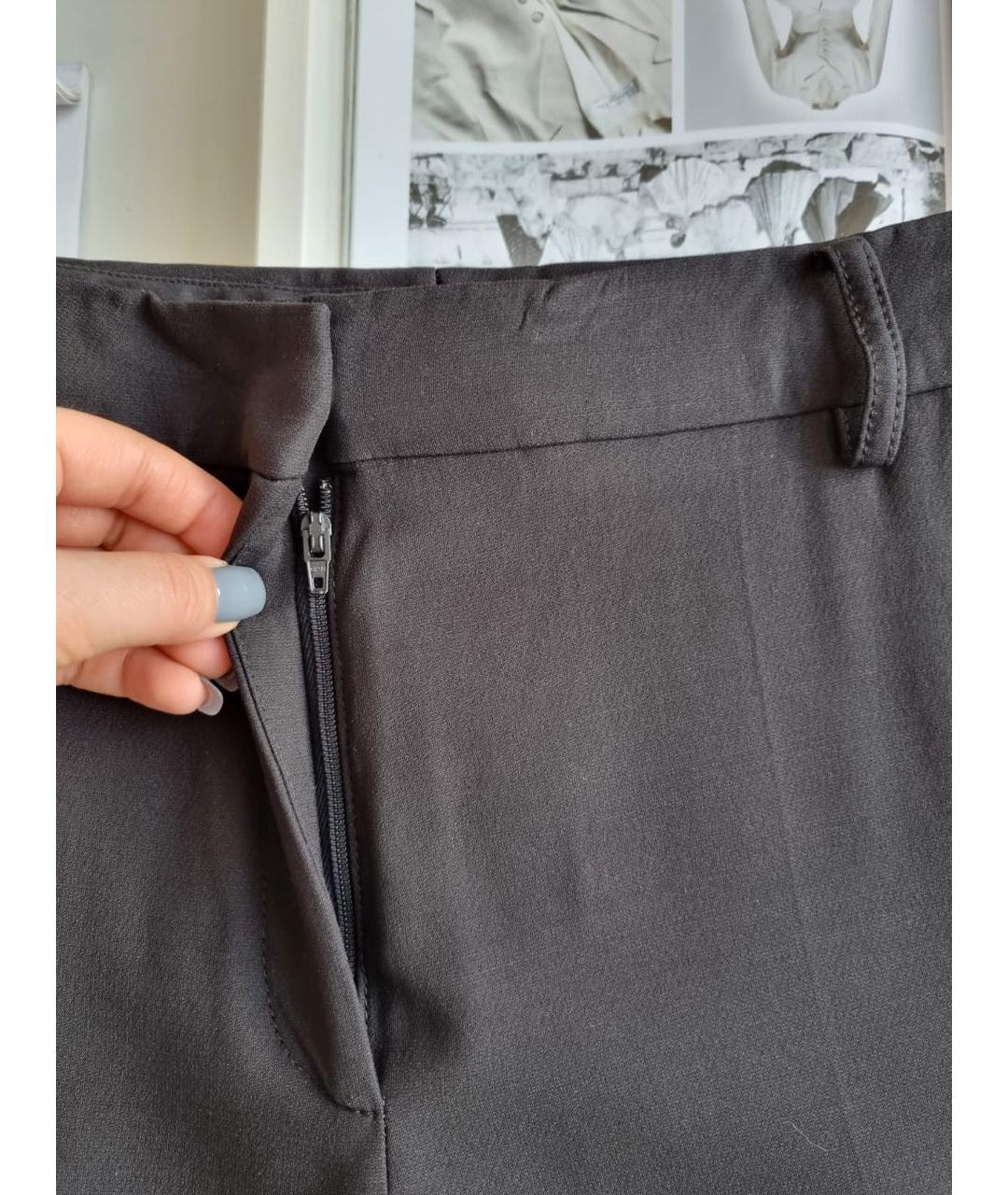 VALENTINO Черные брюки широкие, фото 3