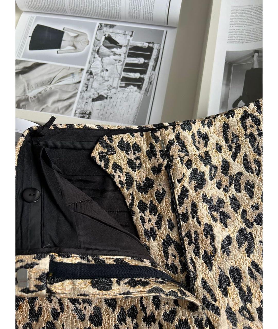 VALENTINO Золотые шорты, фото 3