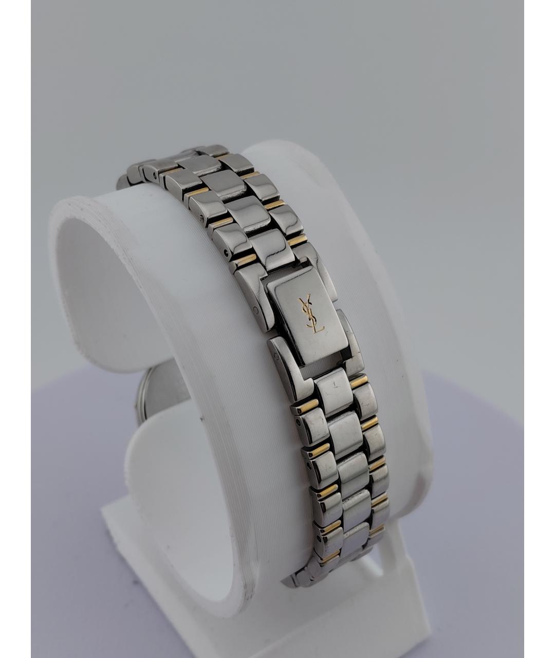 SAINT LAURENT Серебряные стальные часы, фото 5