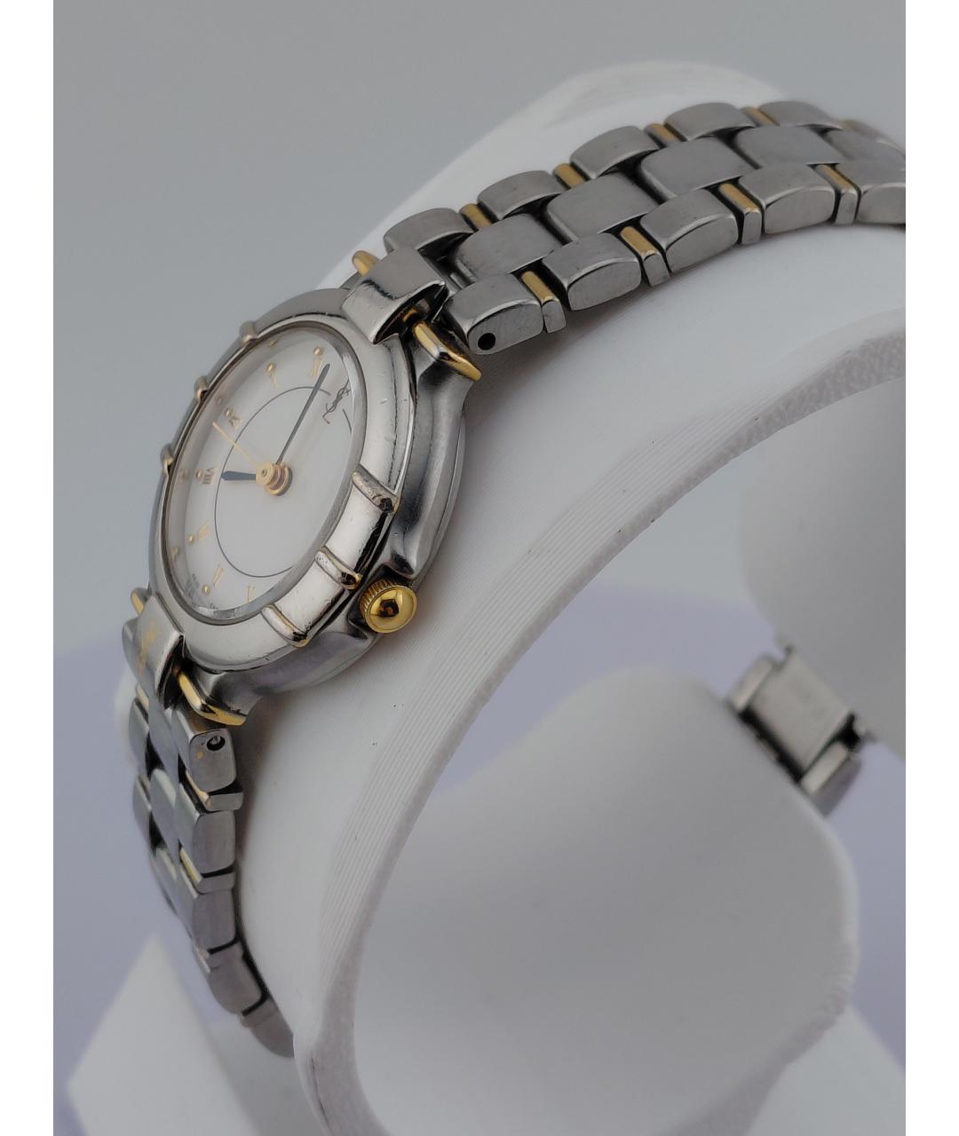 SAINT LAURENT Серебряные стальные часы, фото 4