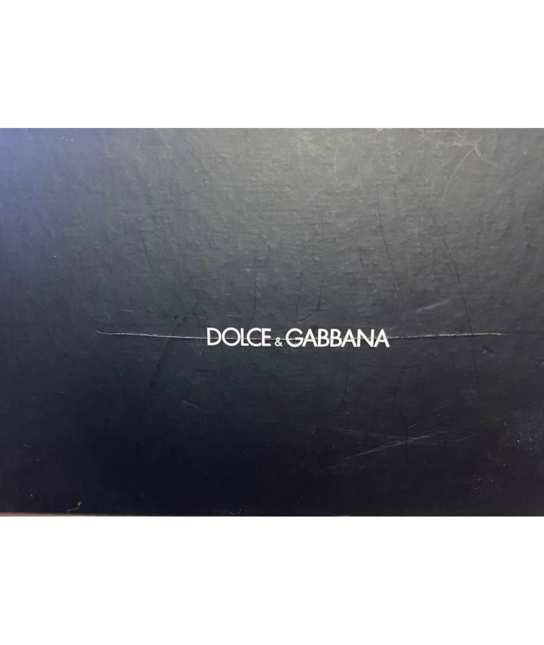 DOLCE&GABBANA Розовые пластиковые солнцезащитные очки, фото 6