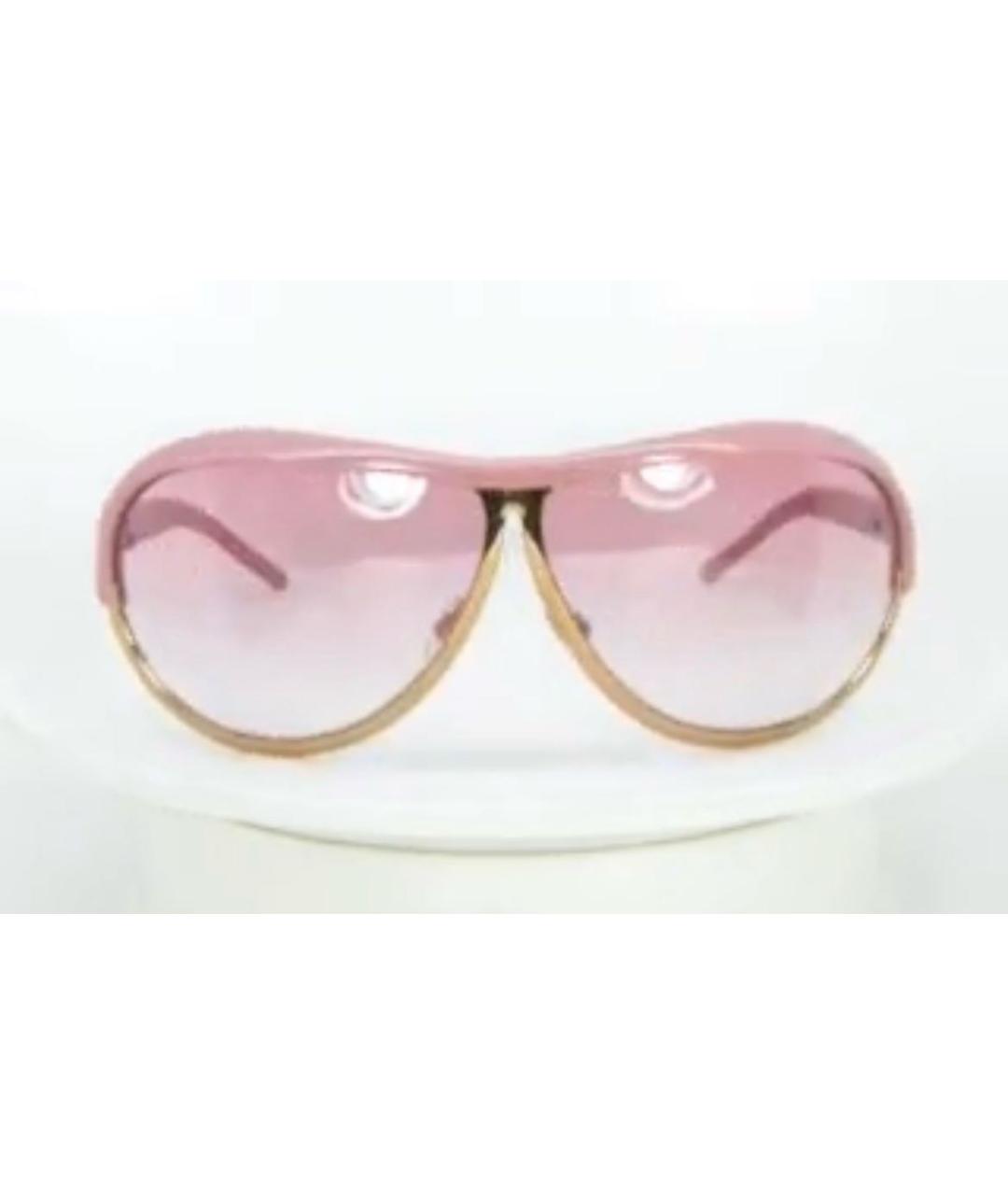 DOLCE&GABBANA Розовые пластиковые солнцезащитные очки, фото 7