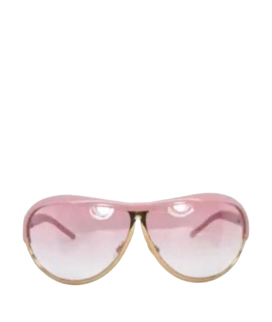 DOLCE&GABBANA Розовые пластиковые солнцезащитные очки, фото 1