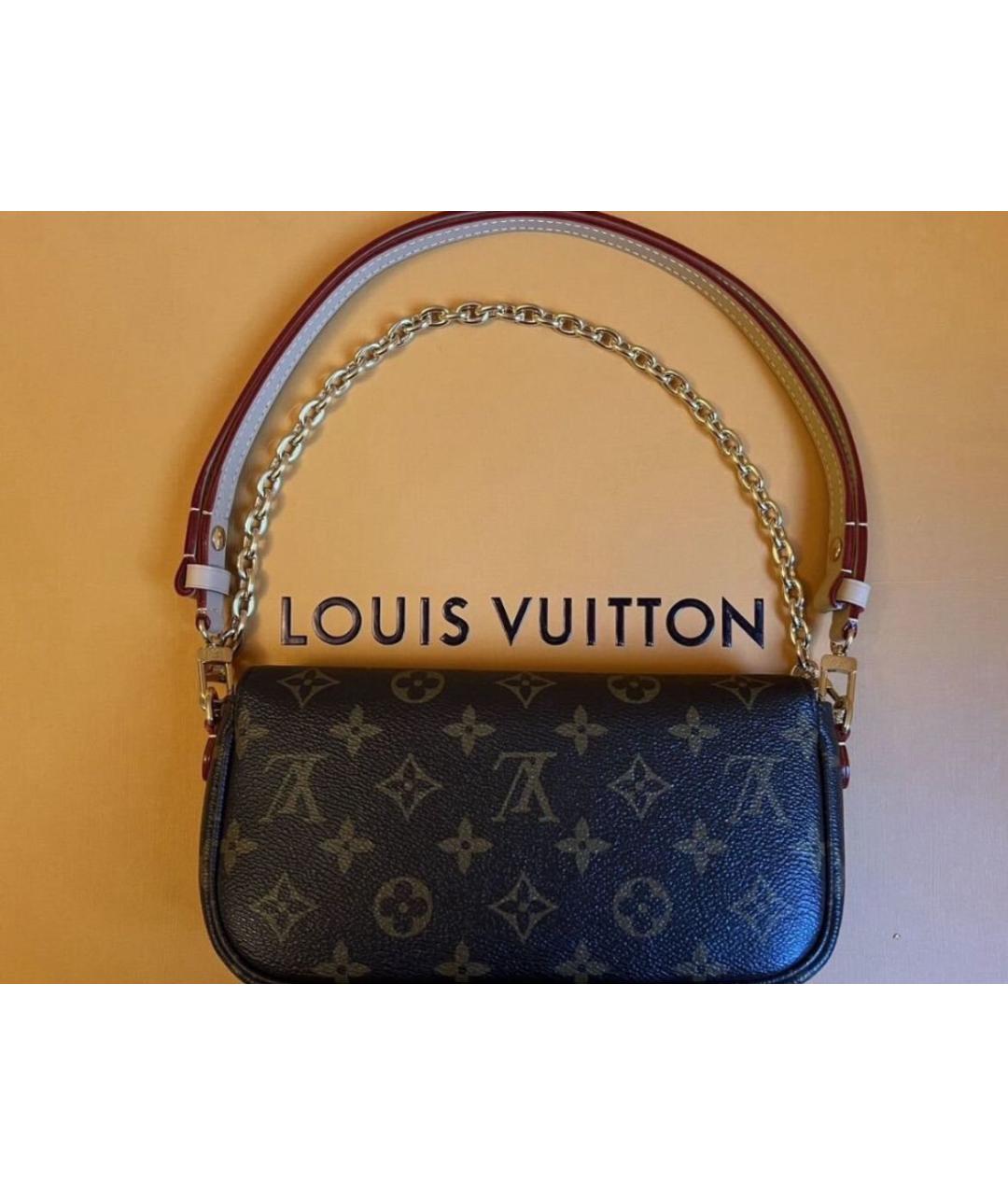 LOUIS VUITTON Коричневая сумка через плечо, фото 3