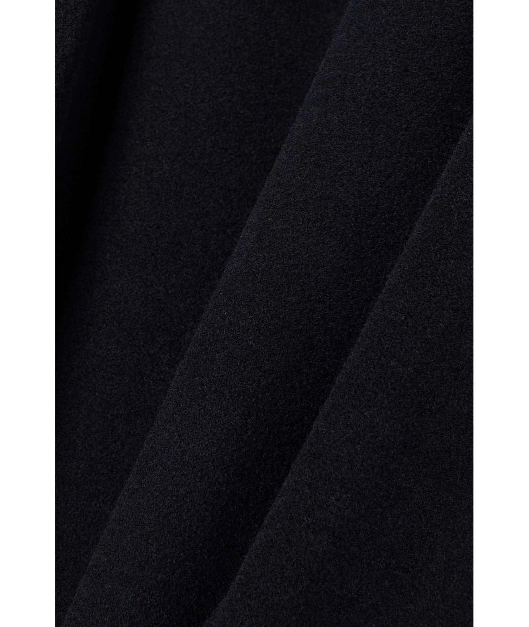 BALENCIAGA Черное шерстяное пальто, фото 4