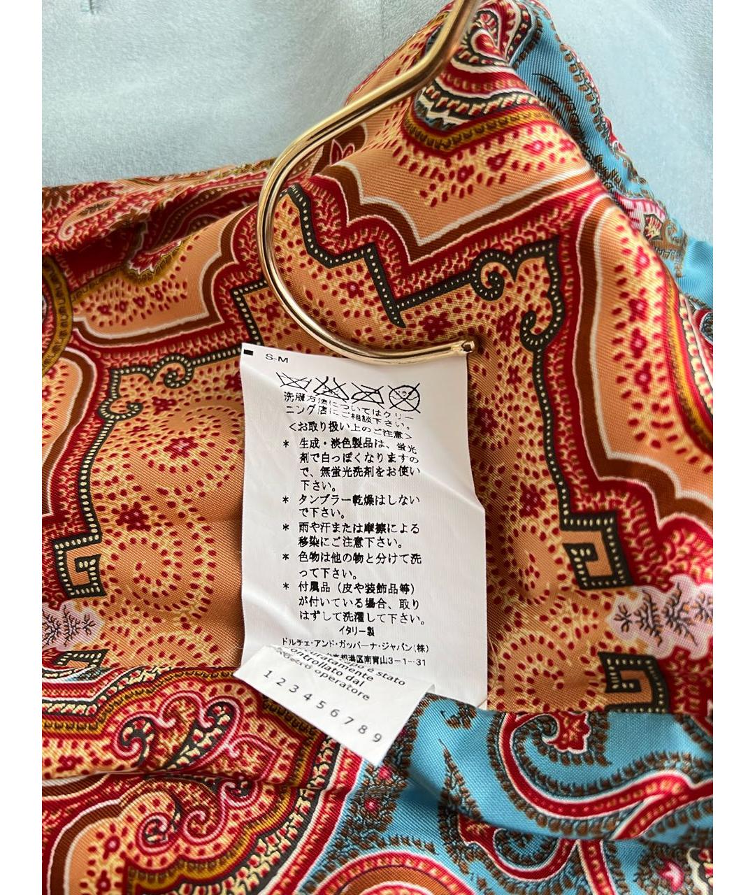 DOLCE&GABBANA Голубая куртка, фото 5