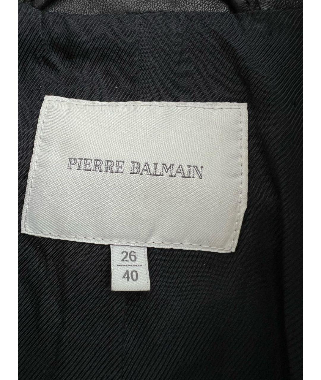 PIERRE BALMAIN Черная куртка, фото 3