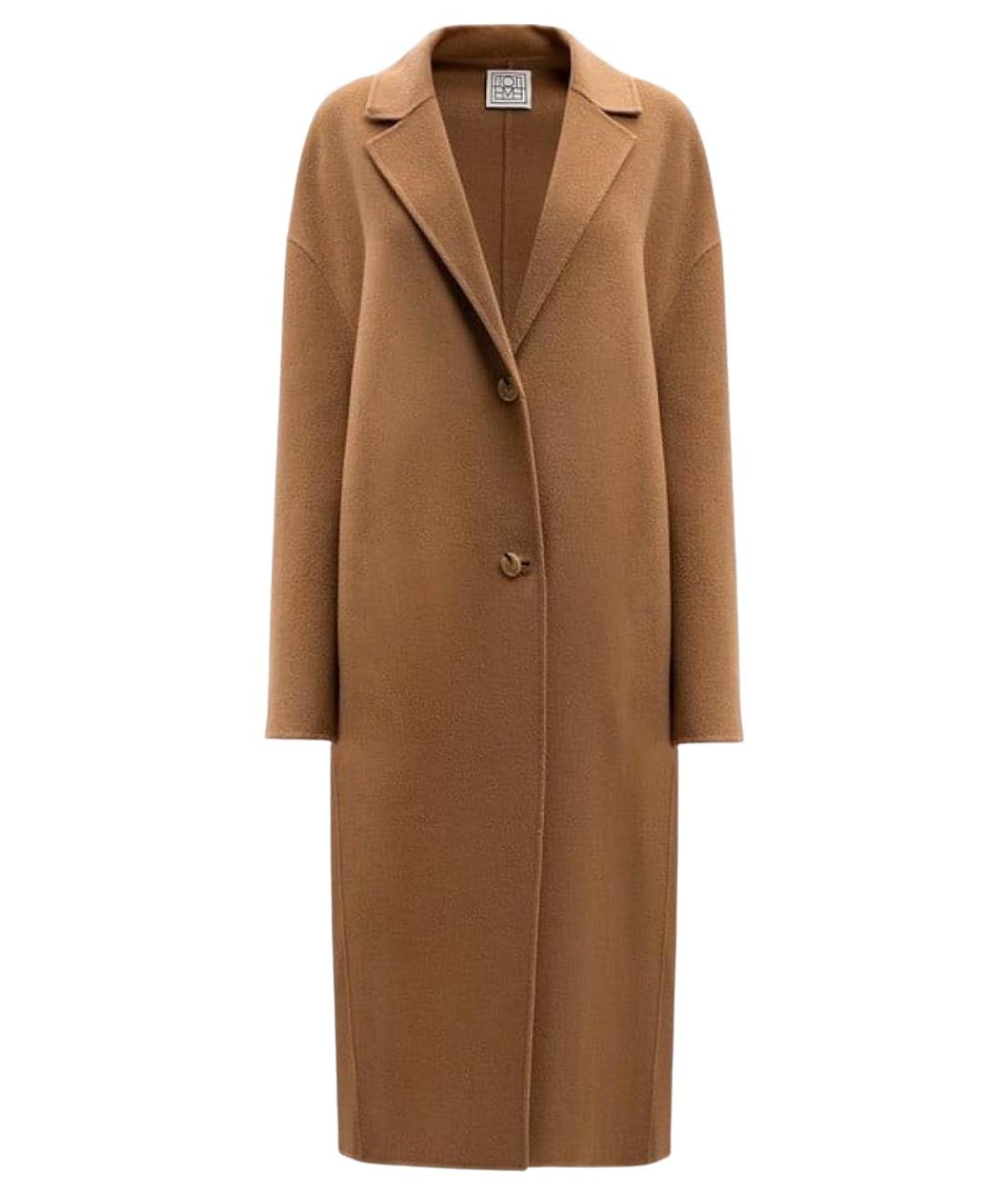 TOTEME Бежевое шерстяное пальто, фото 1
