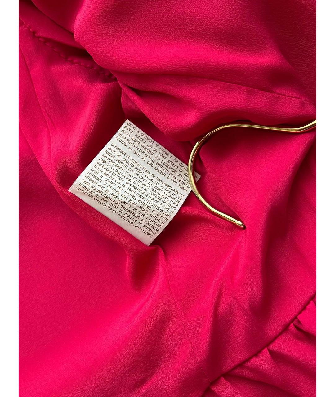 GUCCI Красная кожаная куртка, фото 5