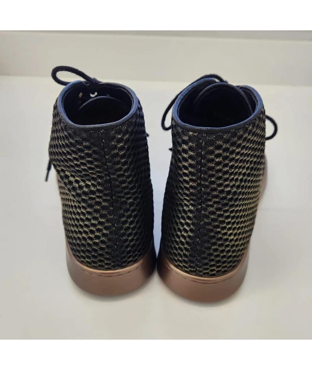 CHANEL Черные кожаные ботинки, фото 4