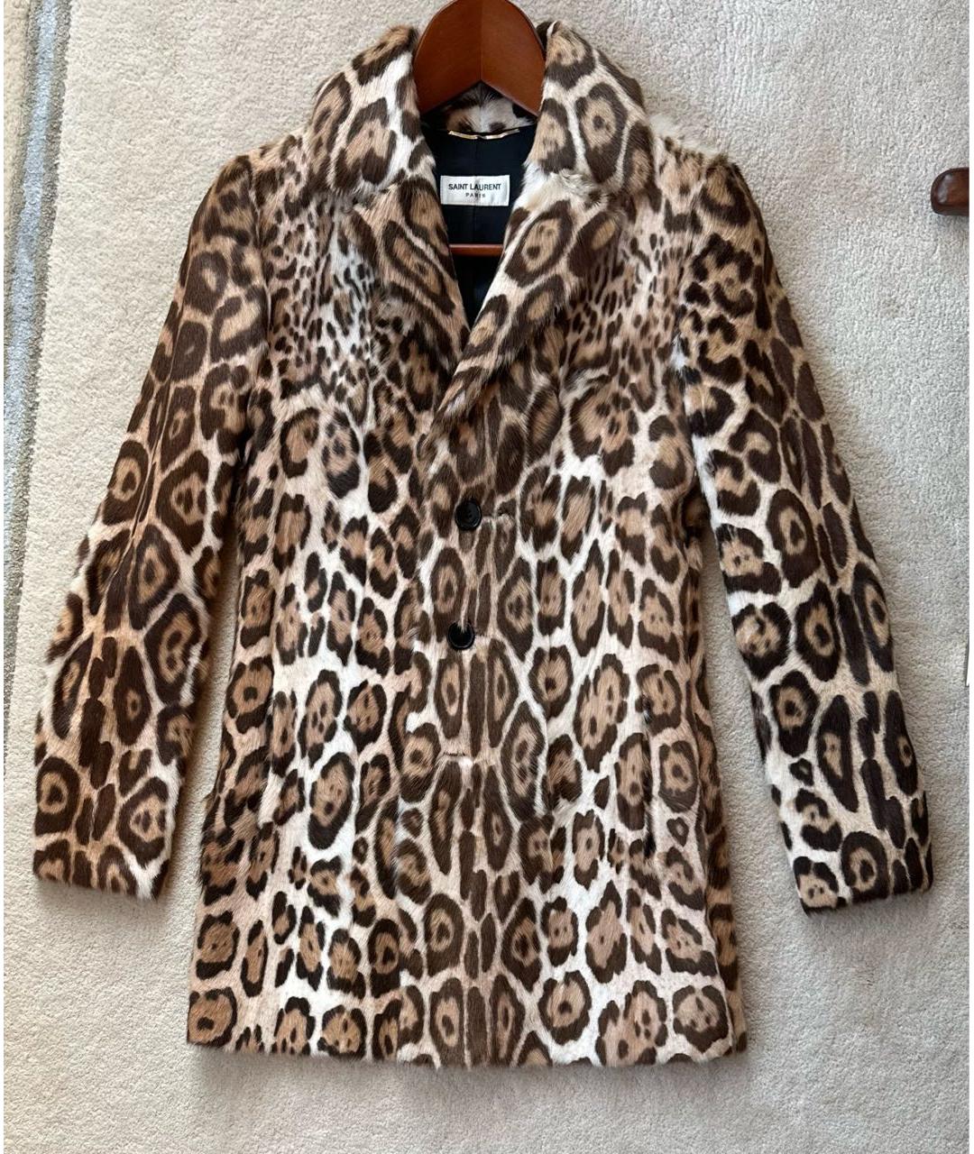 SAINT LAURENT Меховой жакет/пиджак, фото 9