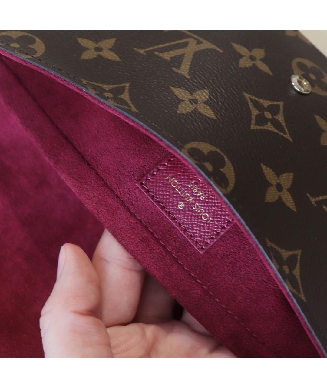 LOUIS VUITTON Коричневая сумка через плечо, фото 7