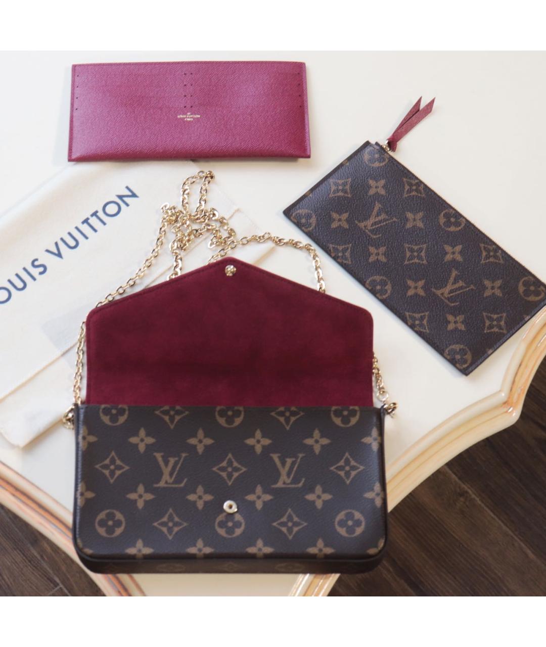 LOUIS VUITTON Коричневая сумка через плечо, фото 3