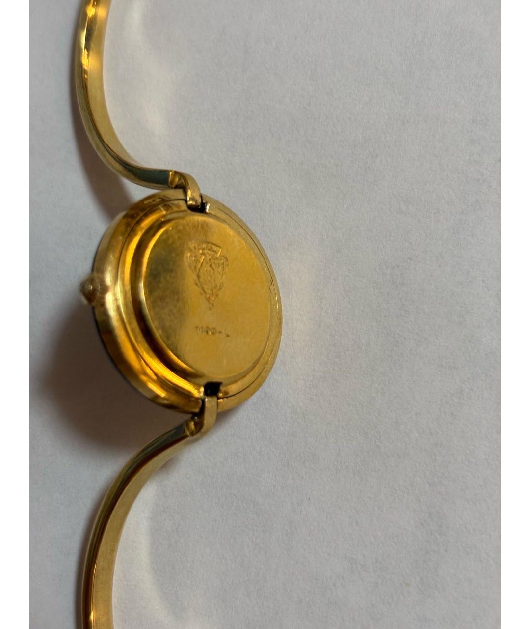 GUCCI Золотые стальные часы, фото 2