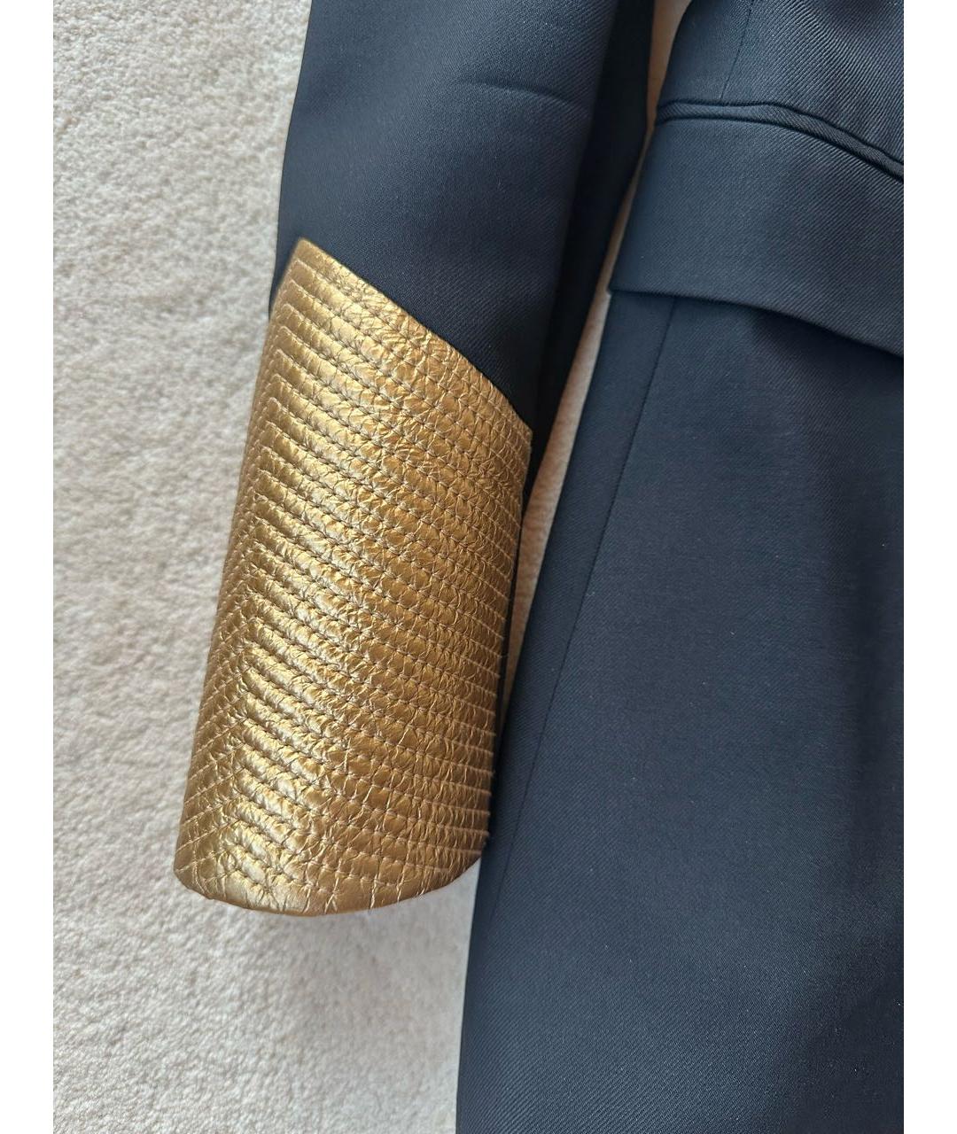 SAINT LAURENT Черный жакет/пиджак, фото 4