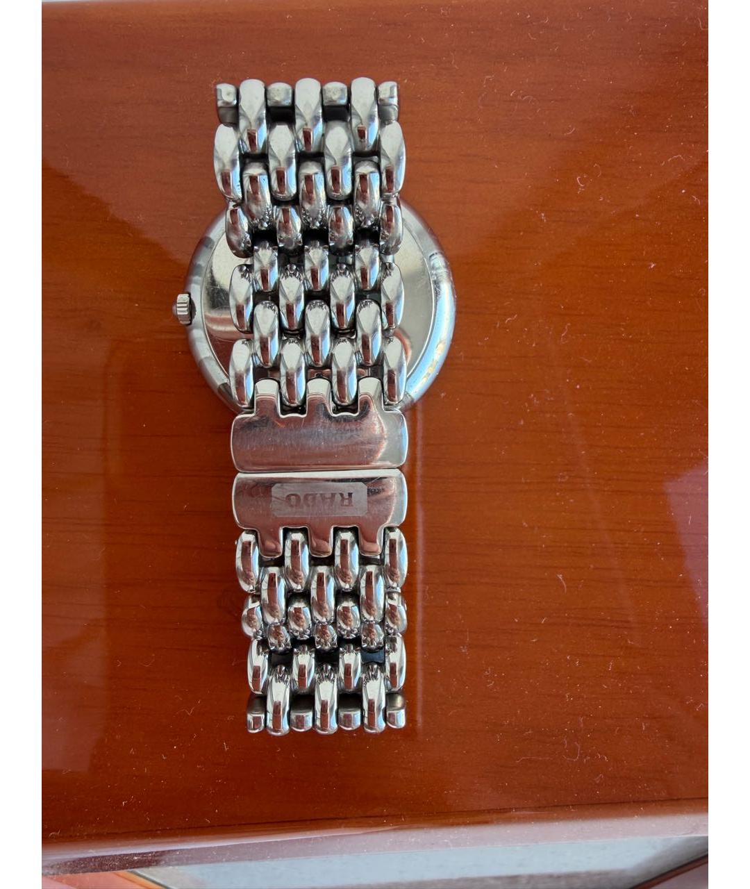 RADO Серебряные металлические часы, фото 6