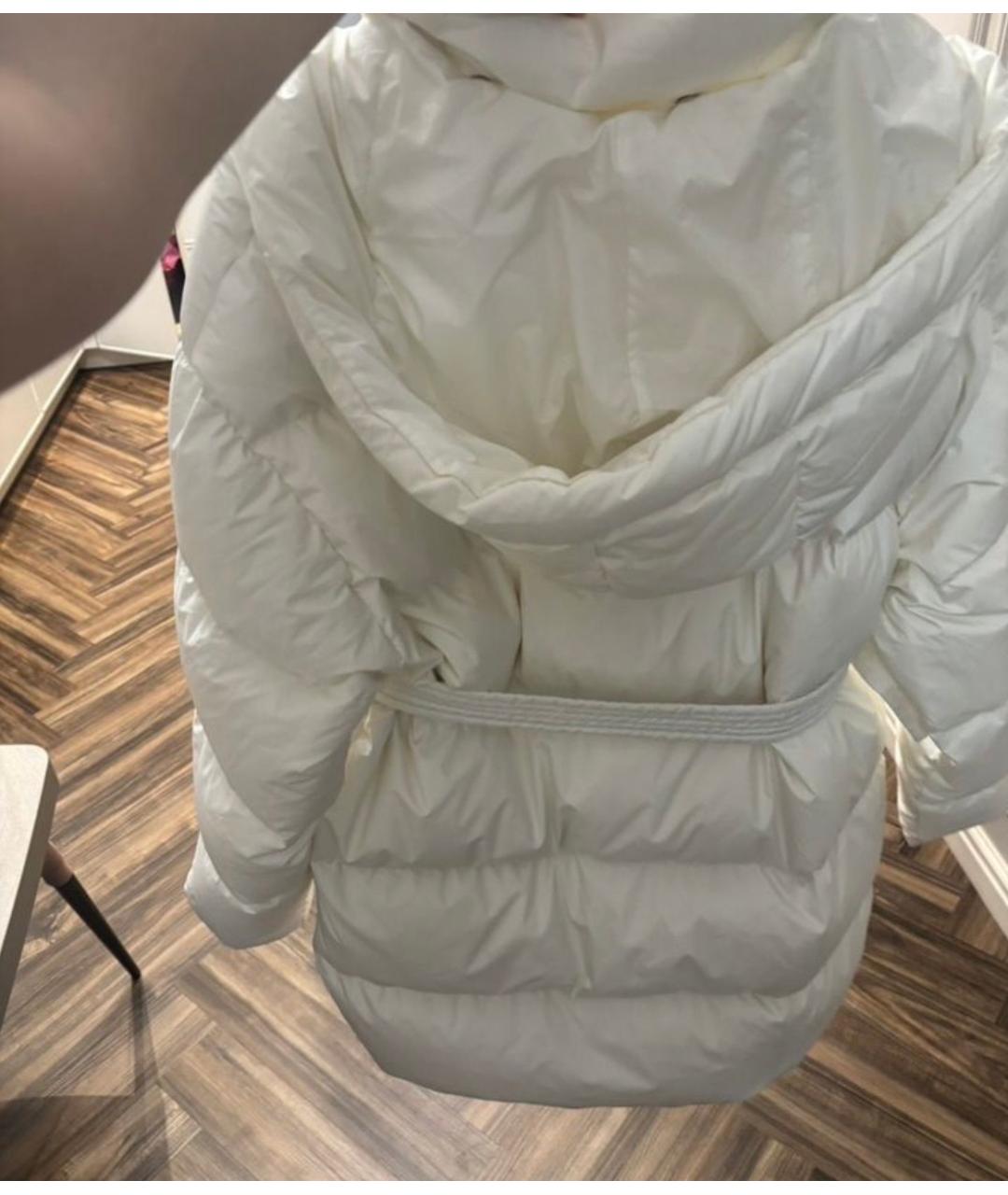 12 STOREEZ Белый полиэстеровый пуховик, фото 2
