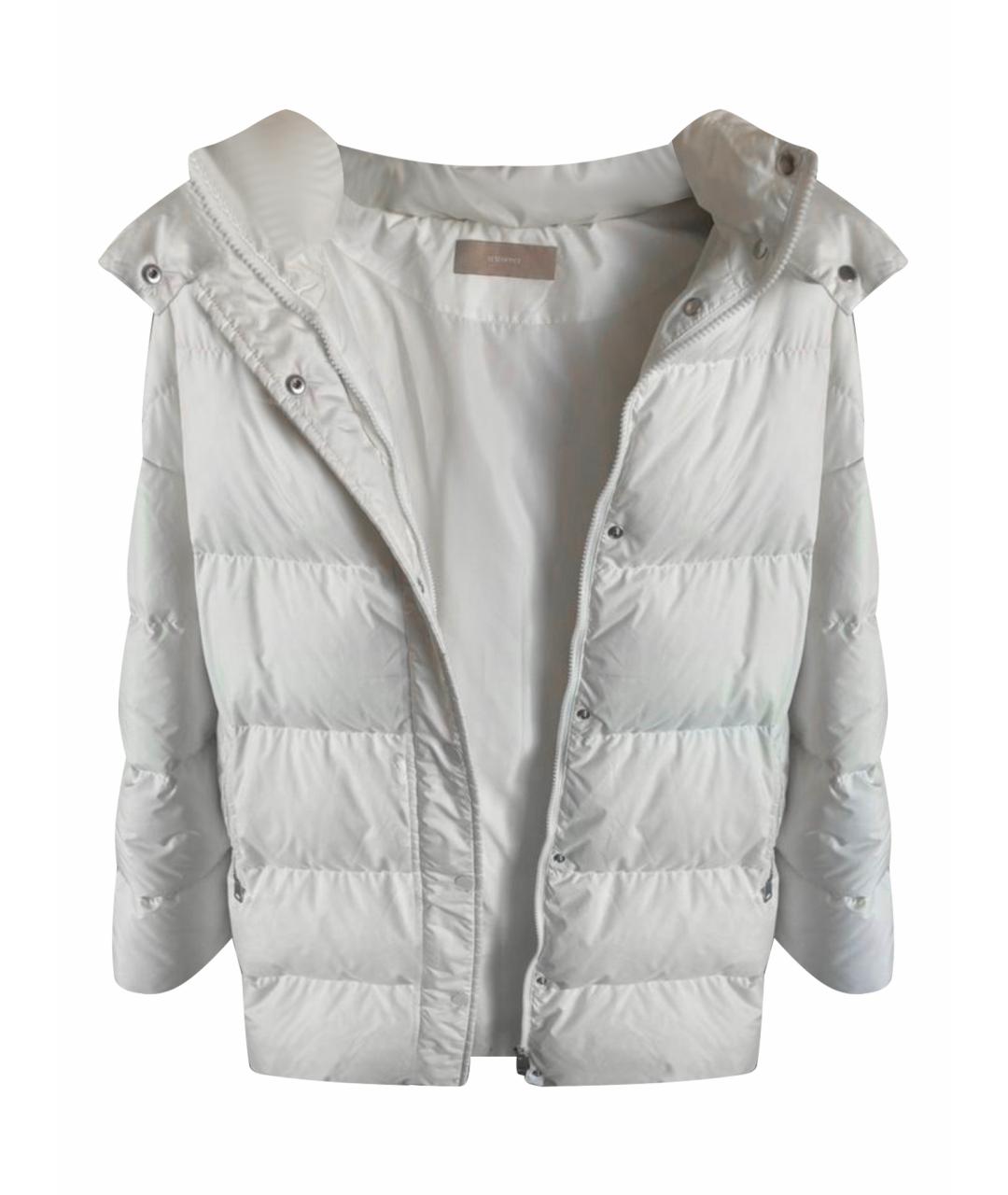 12 STOREEZ Белый полиэстеровый пуховик, фото 1