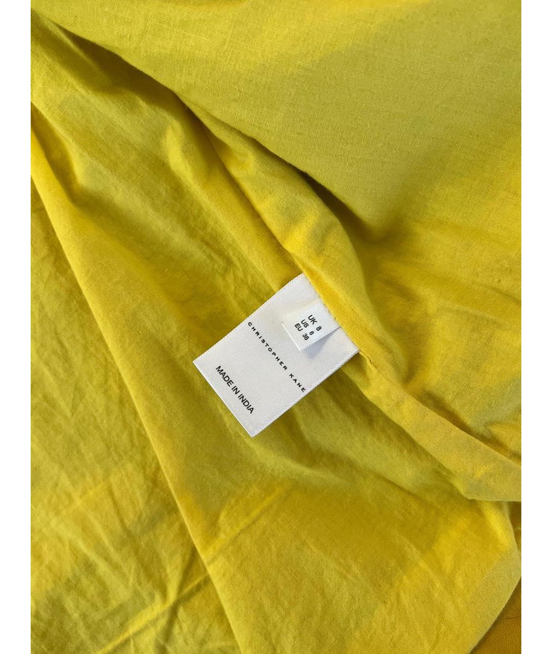 CHRISTOPHER ESBER Желтая куртка, фото 5