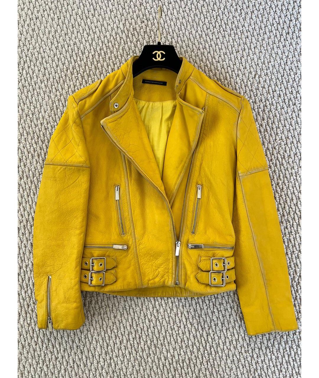 CHRISTOPHER ESBER Желтая куртка, фото 2