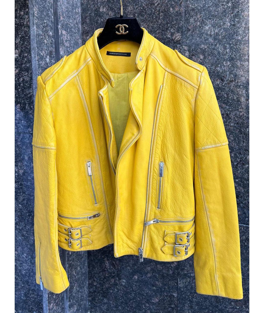 CHRISTOPHER ESBER Желтая куртка, фото 8