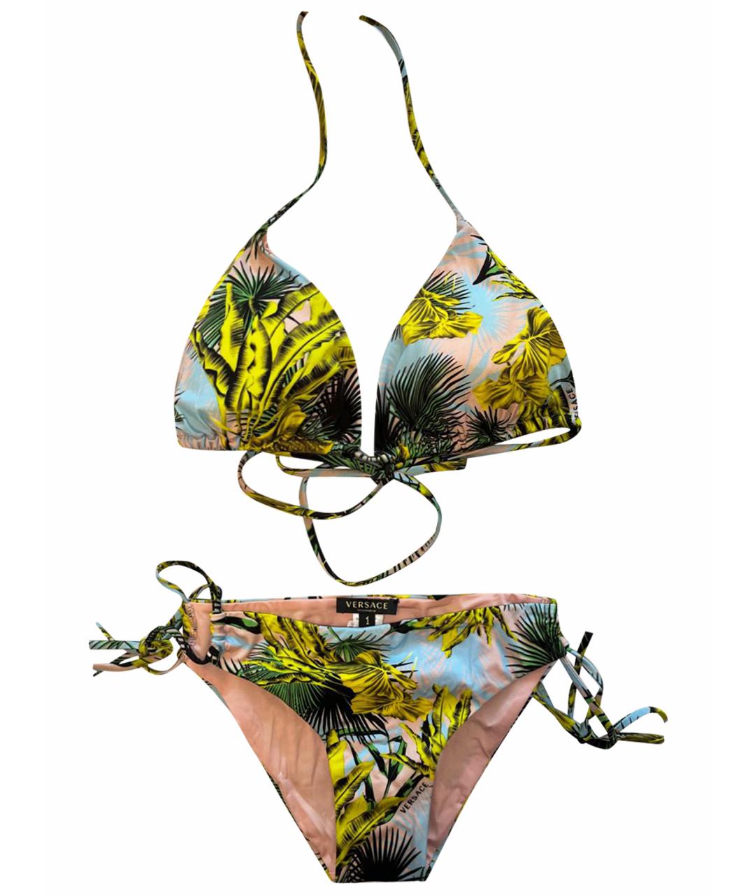 VERSACE Мульти полиамидовый купальник, фото 1